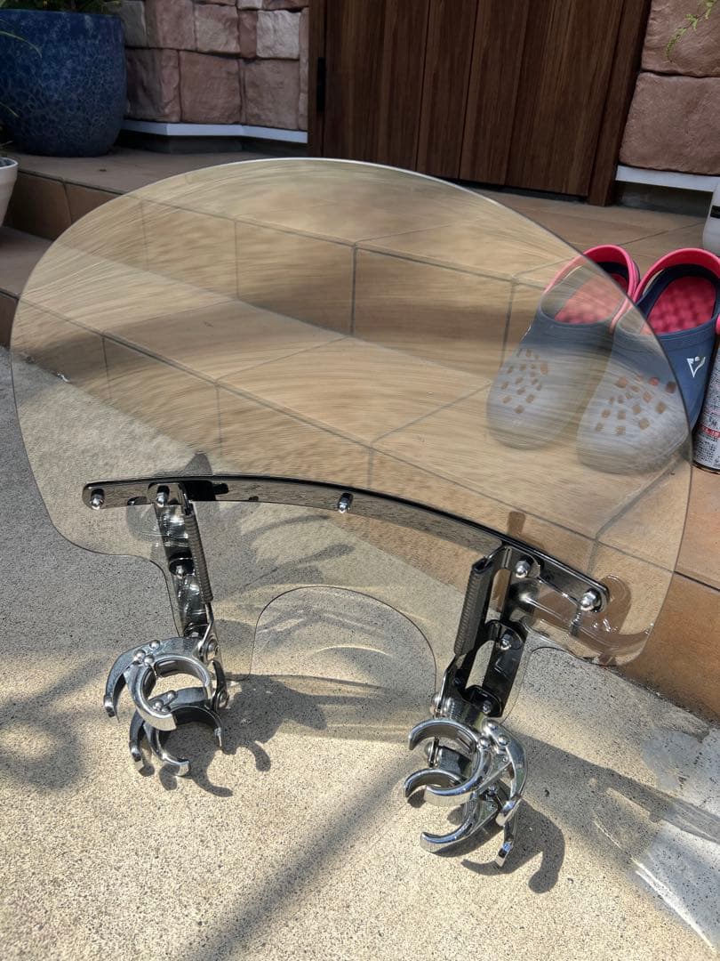 値下げ‼️ハーレーダビッドソン　ワンタッチ　純正スクリーンシールド　49mm対応