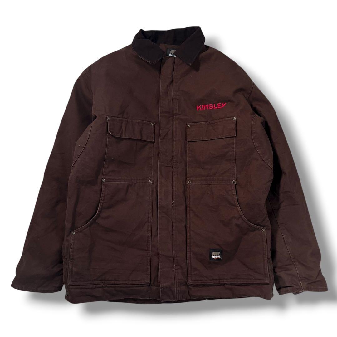 デッドストック BERNE ダックジャケット トラディショナルコート 古着 M