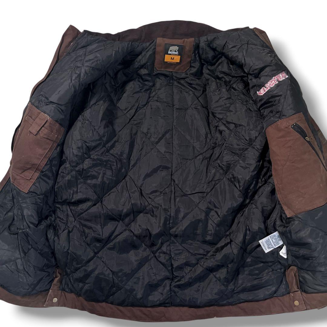 デッドストック BERNE ダックジャケット トラディショナルコート 古着 M