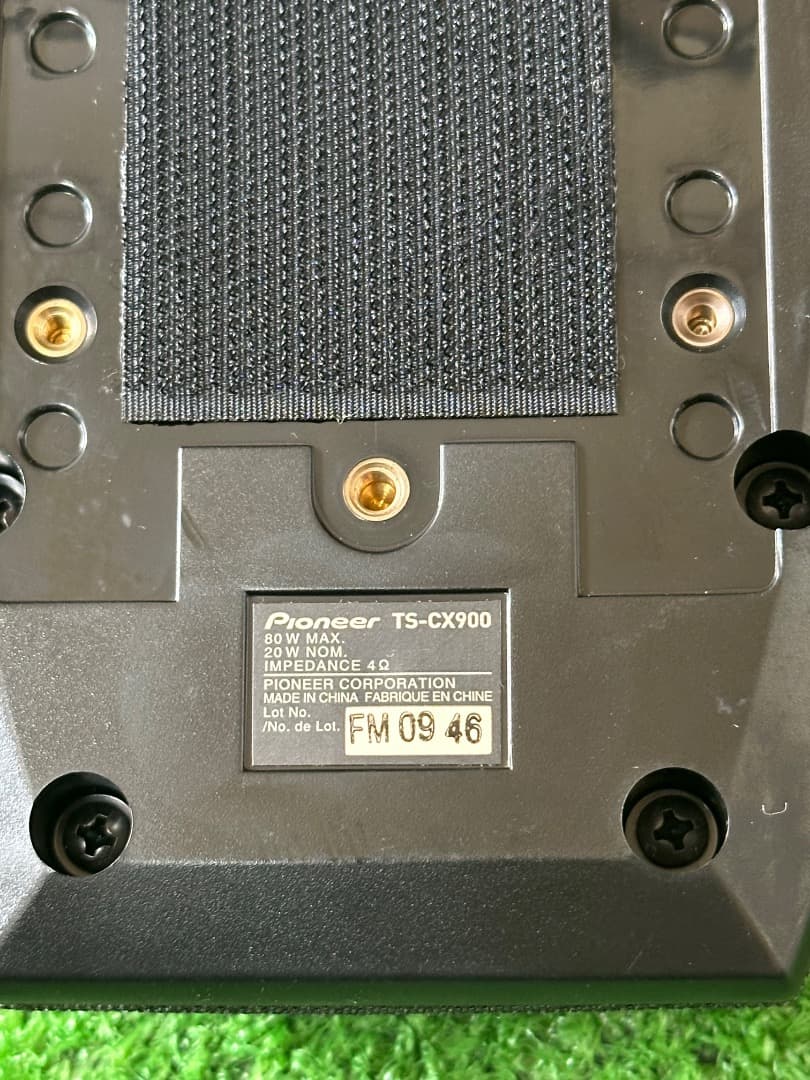 パイオニア TS-CX900 センタースピーカー（アンプ付き）動作確認済み。