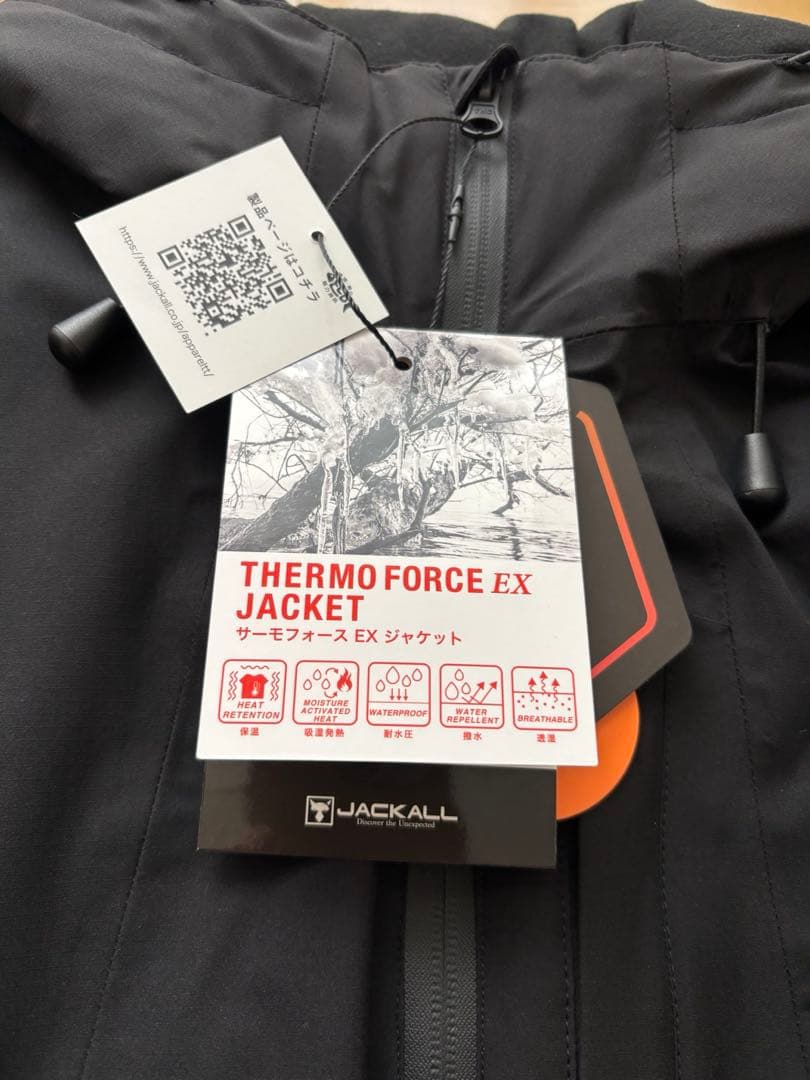 ジャッカル　サーモフォースジャケット size M color black