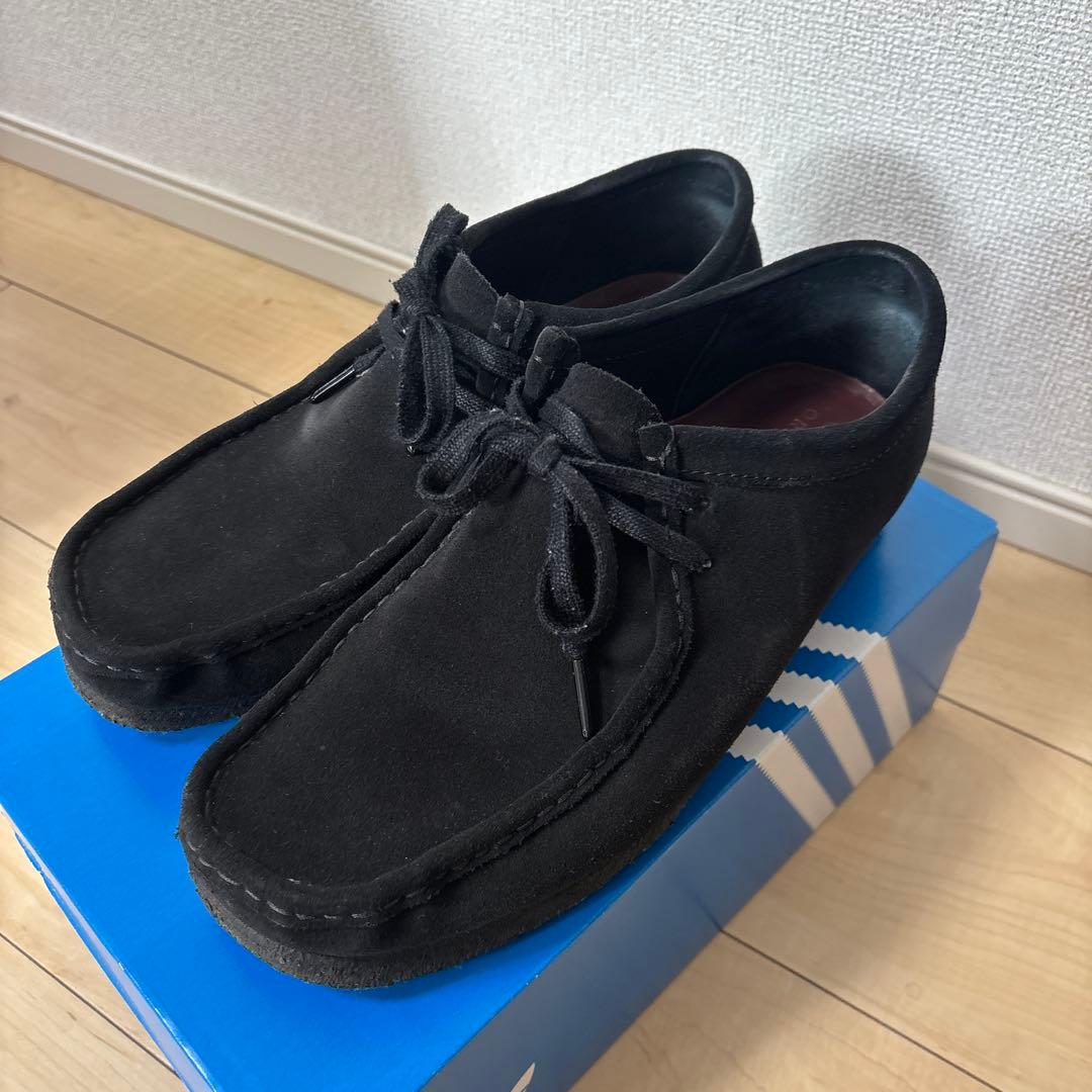 CLARKS クラークス 27cm Wallabee ワラビー 黒