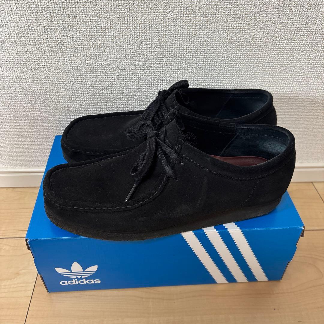 CLARKS クラークス 27cm Wallabee ワラビー 黒