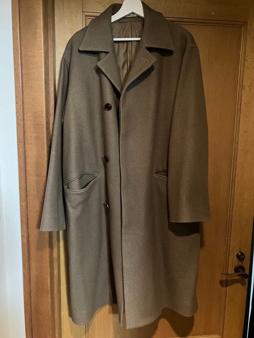 AURALEE ブラウン チェスターコート サイズ4