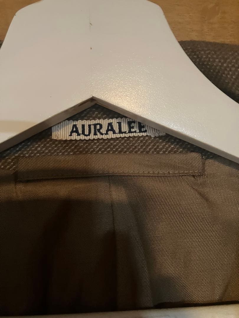 AURALEE ブラウン チェスターコート サイズ4
