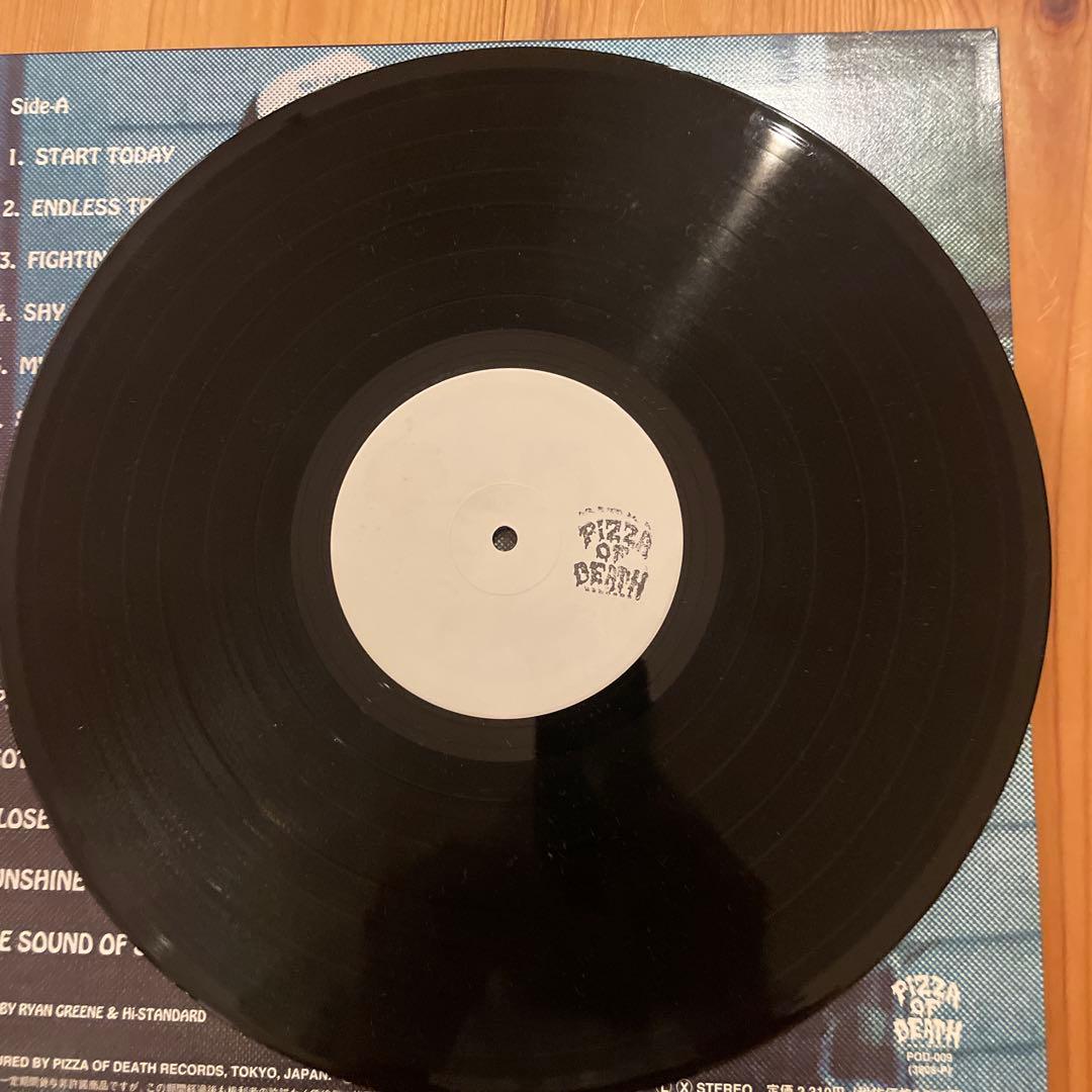 HI-STANDARD ANGRY FIST 限定レコード　当時フライヤー付き