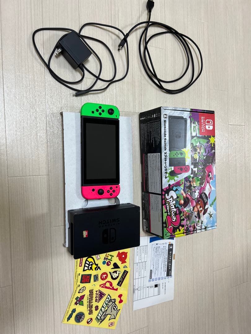 Switch Nintendo Switch スプラトゥーン2セット おまけ付き