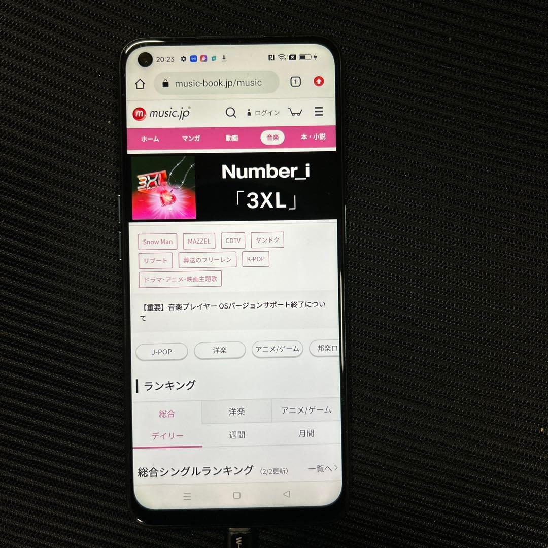 スマートフォン本体 OPPO A54 5G OPG02 64G