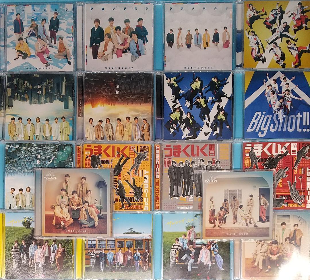 WEST. ジャニーズWEST　全シングル　CD 72枚 コンプ まとめ売り