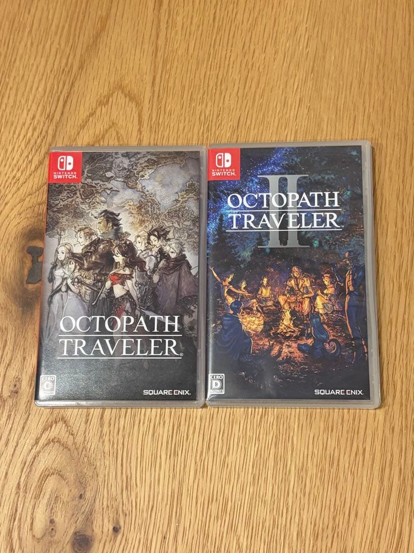 オクトパストラベラー　1と2セット