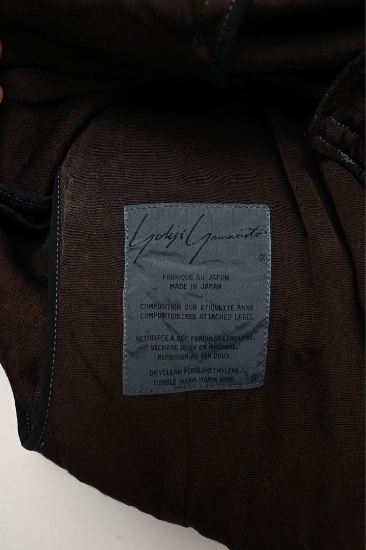 ジャケット・アウター 1980s yohji yamaoto asymmetry jacket