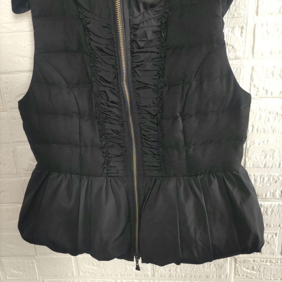極美品✨TOBECHIC　トゥービーシック　ペプラム　ダウンベスト　フリル