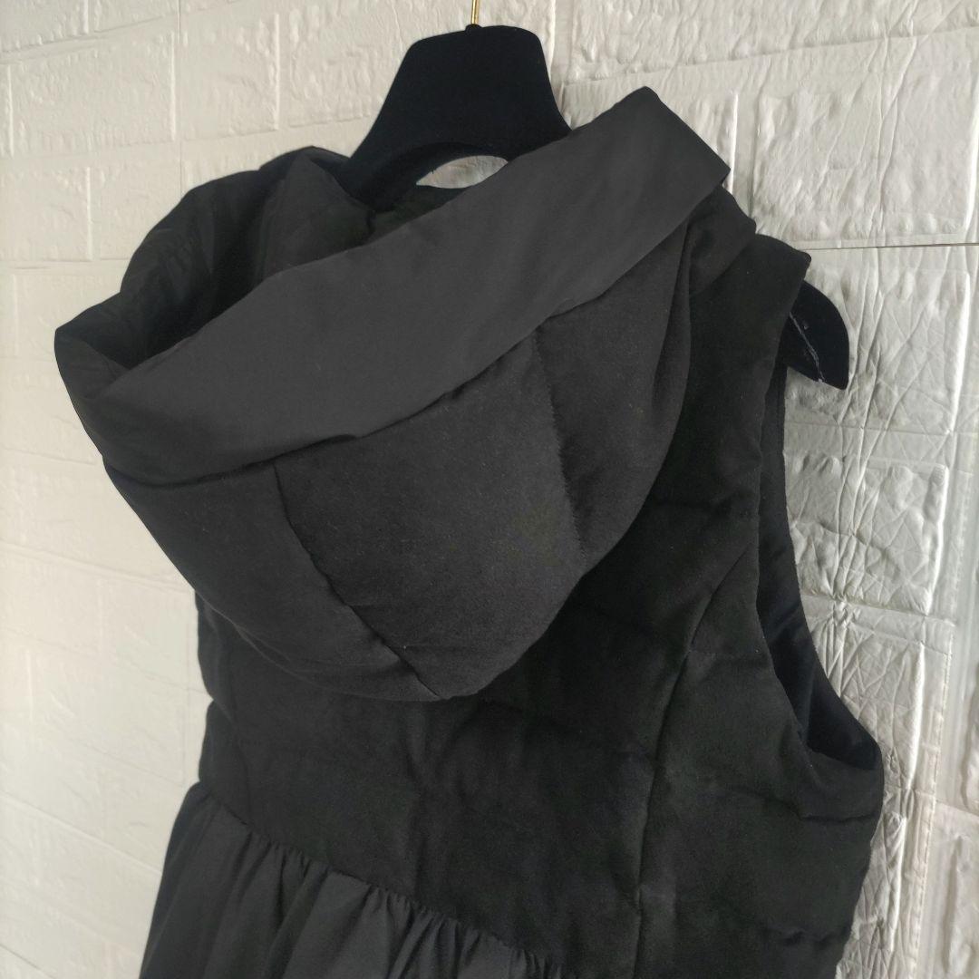 極美品✨TOBECHIC　トゥービーシック　ペプラム　ダウンベスト　フリル