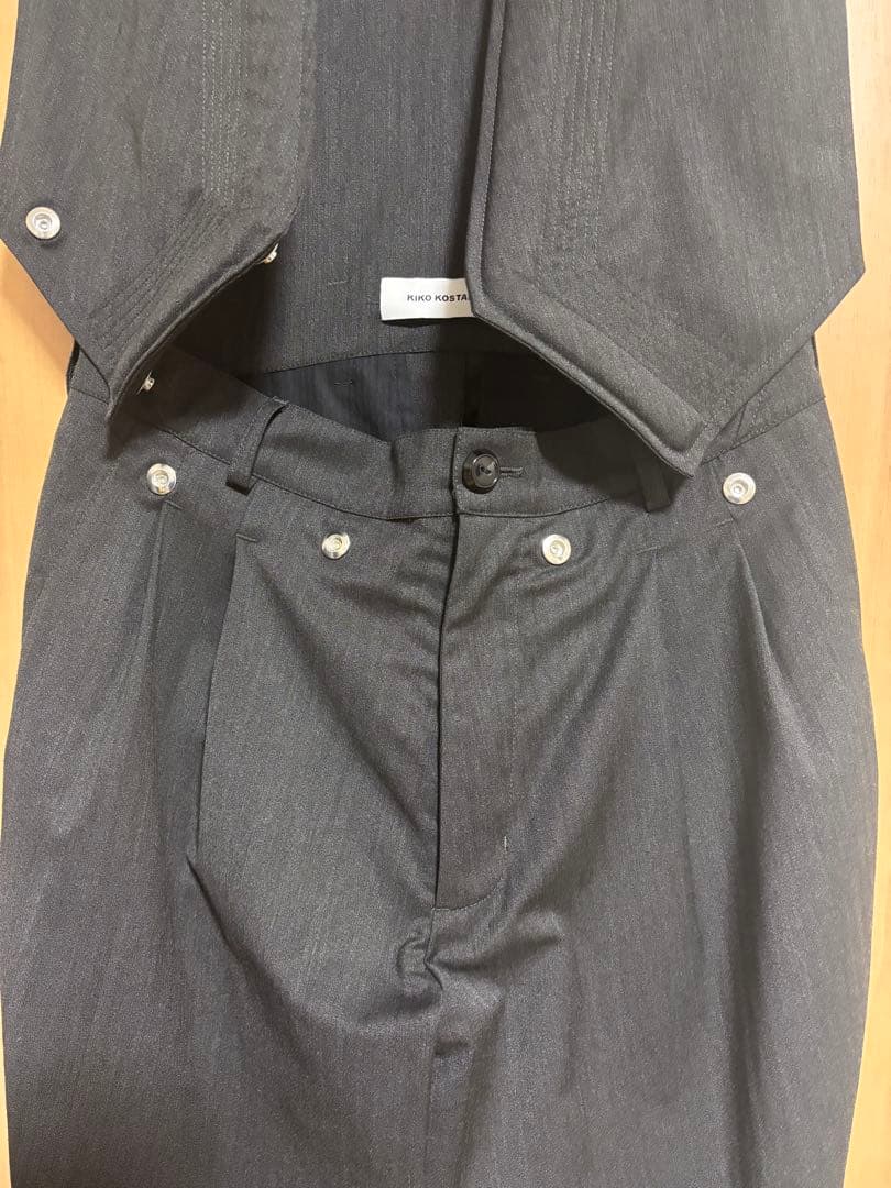 パンツ kiko kostadinov 24aw dana trouser
