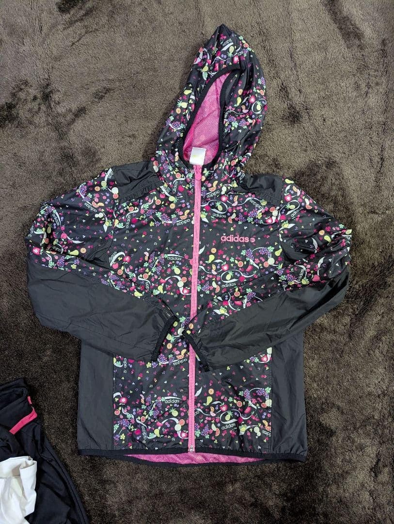 adidas トレーニングウェアセット フード付き　ジャージ 7点　まとめ売り