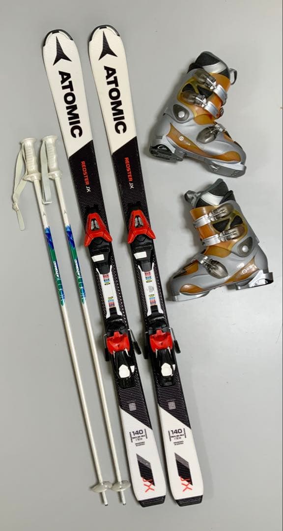 Atomic REDSTER JX スキーセット　板140cm／靴24cm