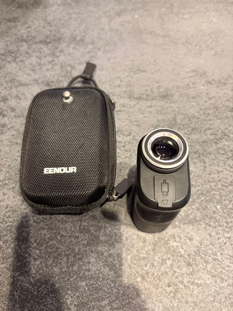 EENOUR ゴルフ用距離計 シルバー ケース付き
