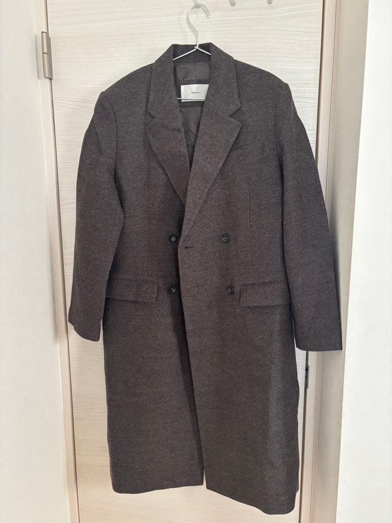 TODAYFUL ダブルブレストロングコート ブラウン系