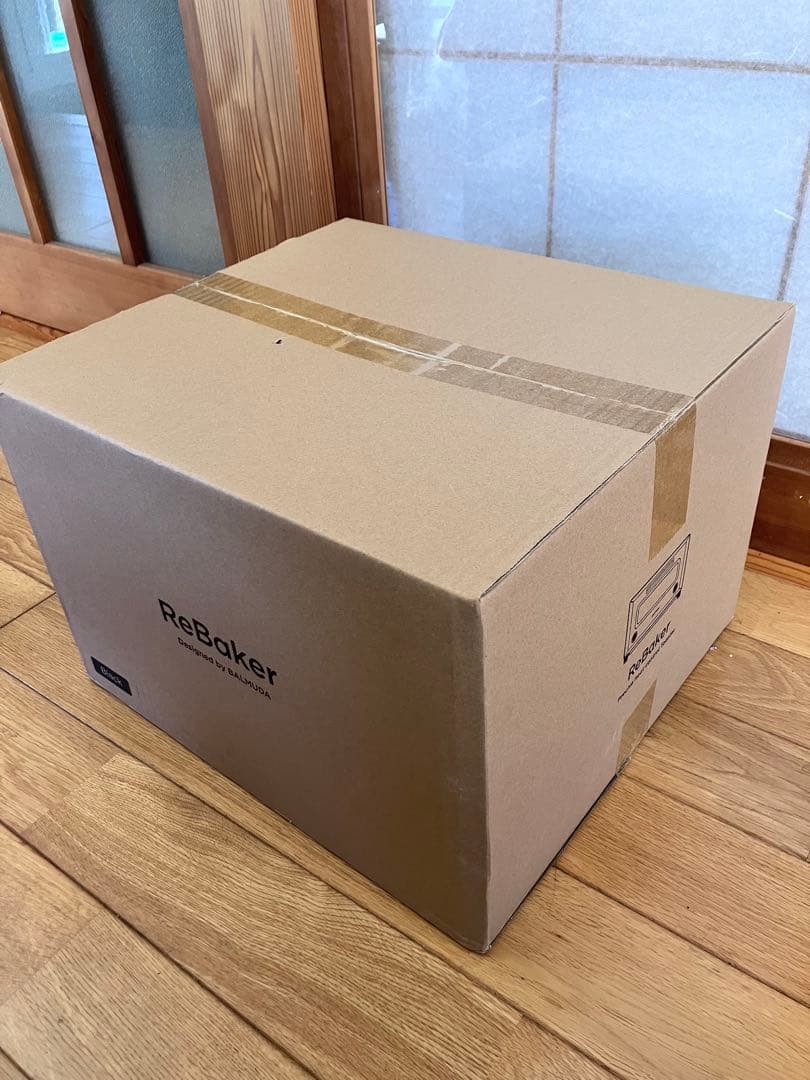 BALMUDA ReBaker トースター KTT01JP-BK ブラック