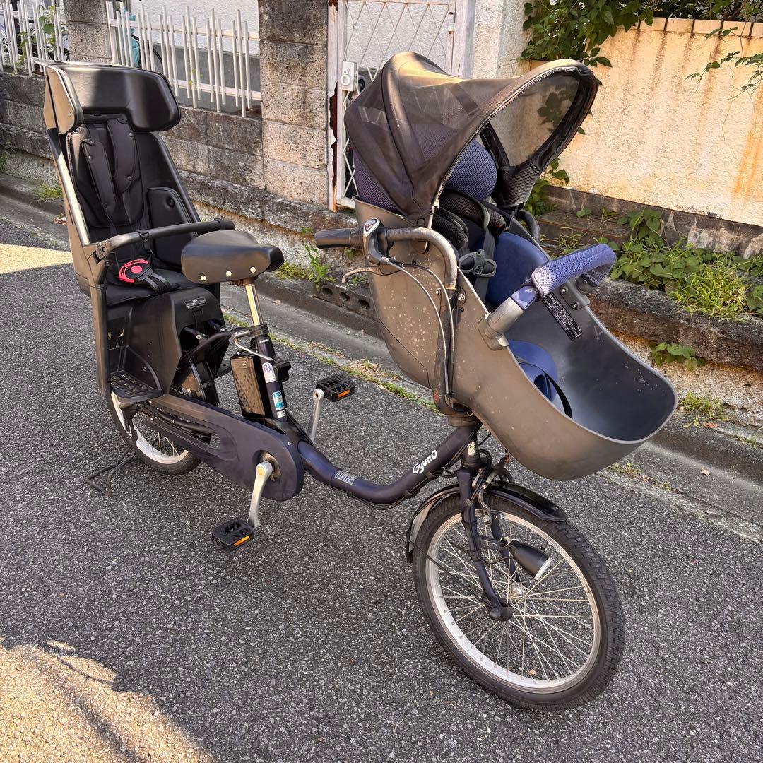 子供乗せ電動アシスト自転車Panasonic◇ギュットクルーム◇20型◇3段ギア