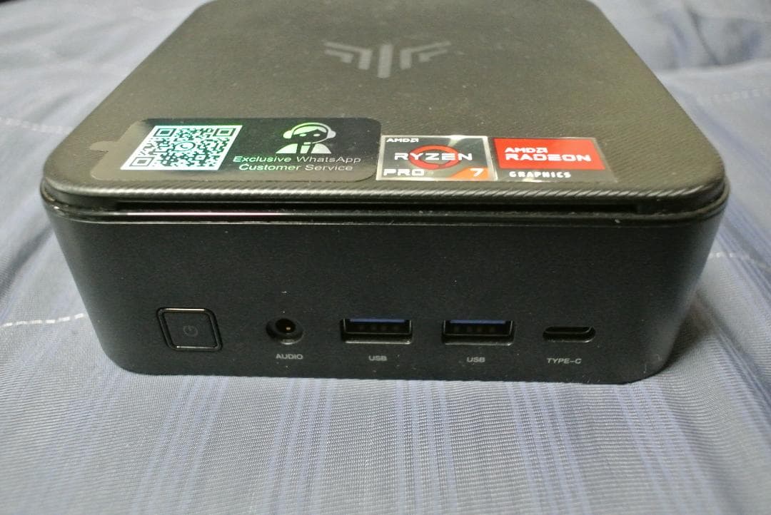 ミニPC Ryzen 7 Pro 5875U/16GB/512GB 動作品