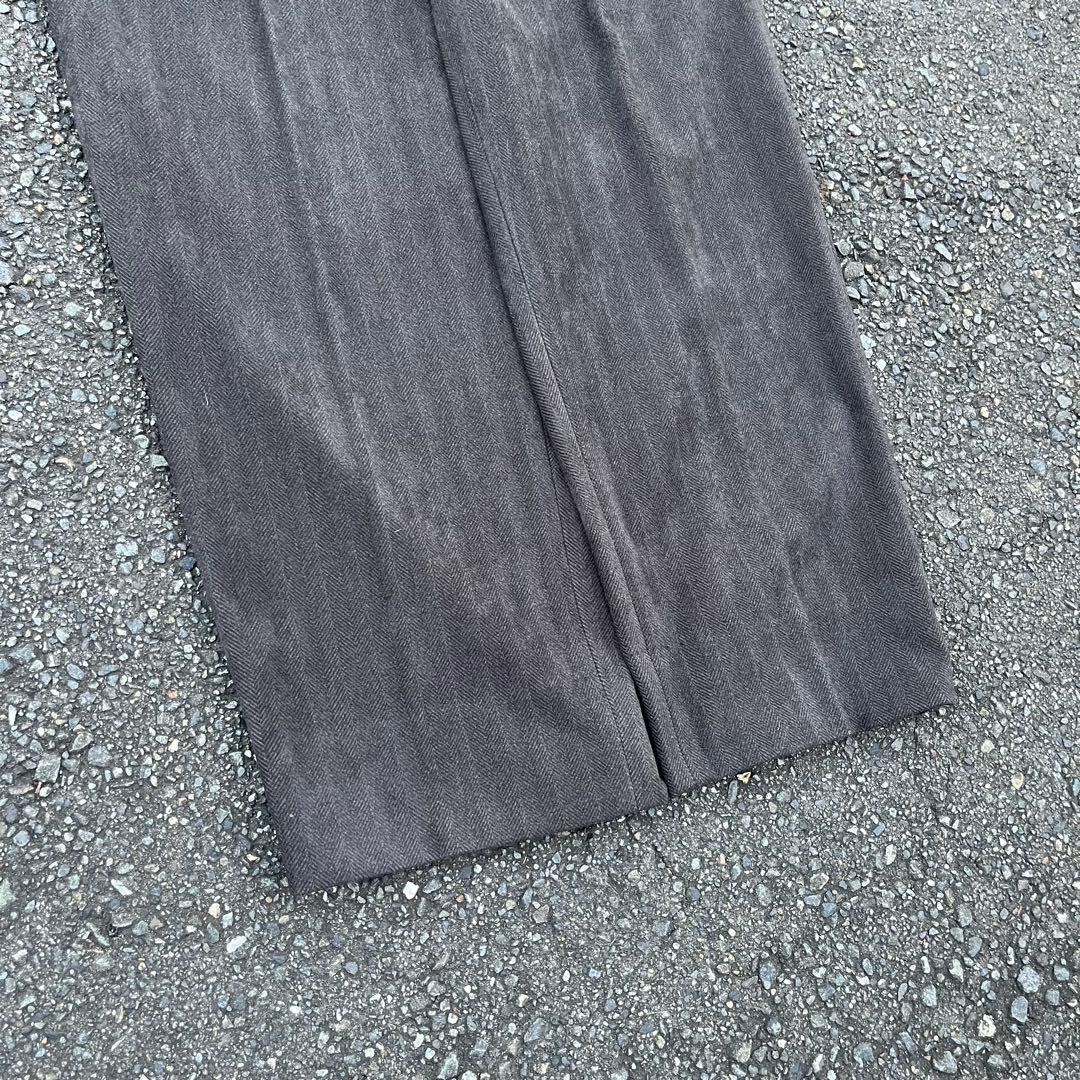 80s 90s Vintage 3タックバギーワイドスラックス ドレープ 34