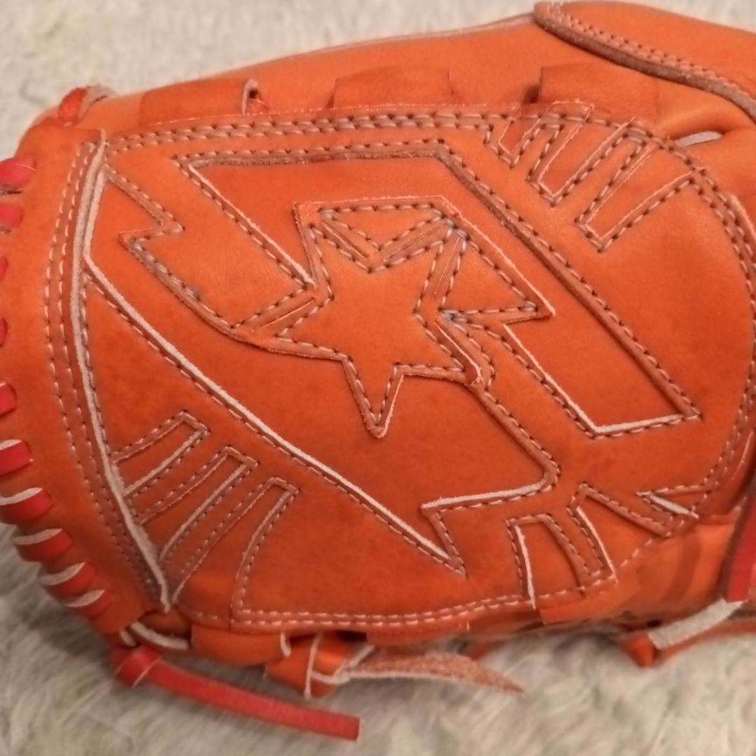 Mizuno Global Elite オレンジ グローブ左投げ