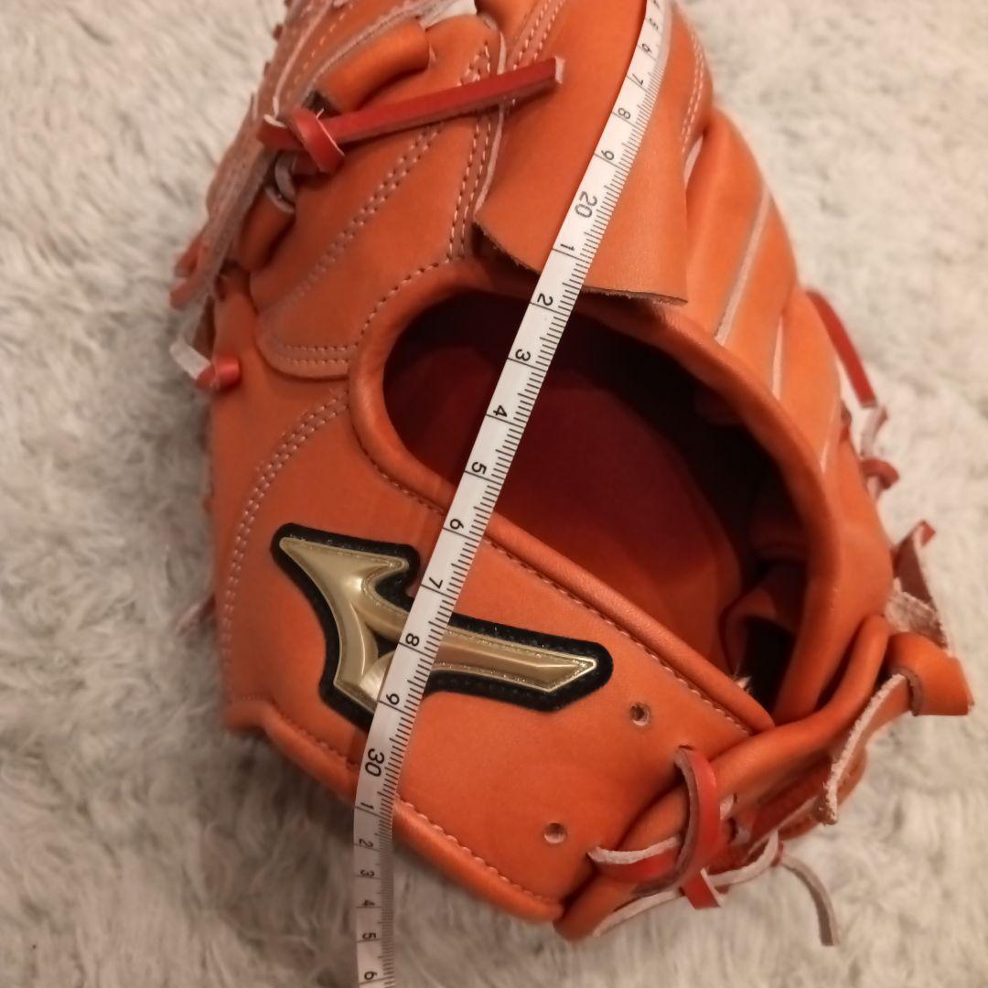 Mizuno Global Elite オレンジ グローブ左投げ