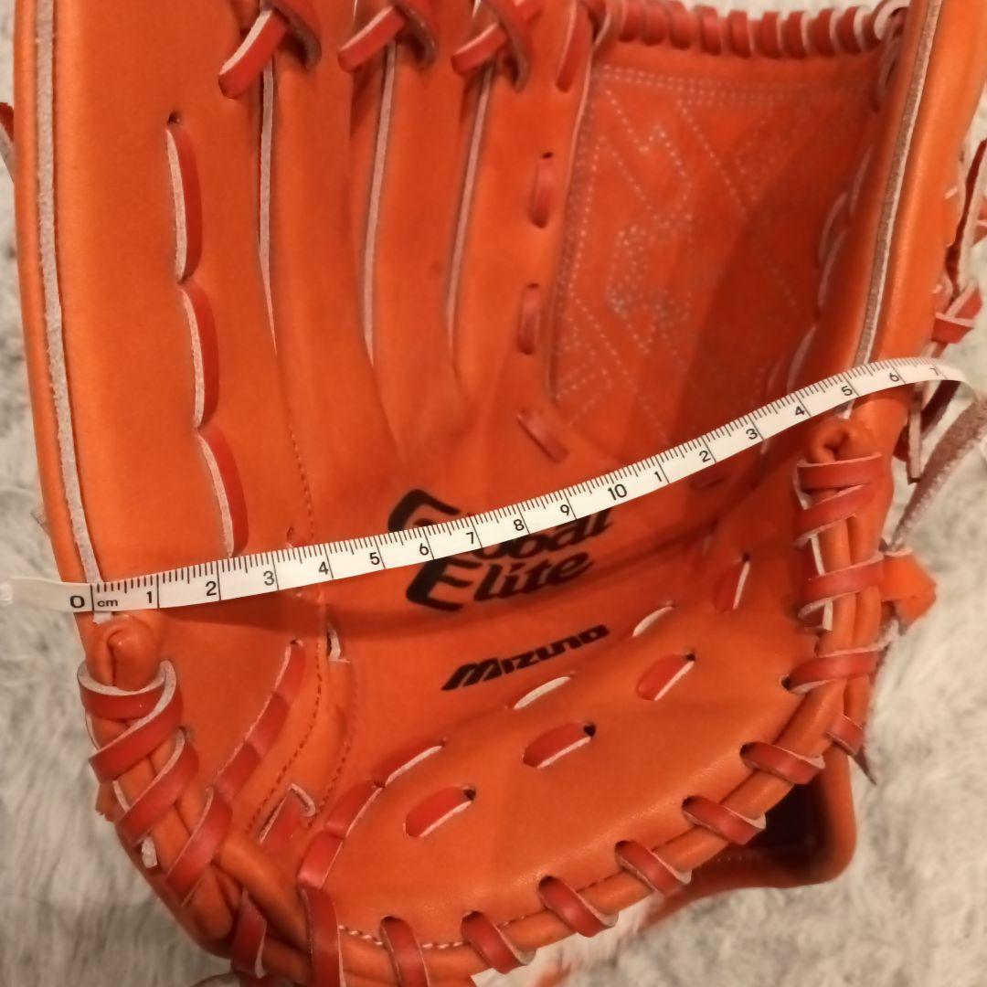 Mizuno Global Elite オレンジ グローブ左投げ