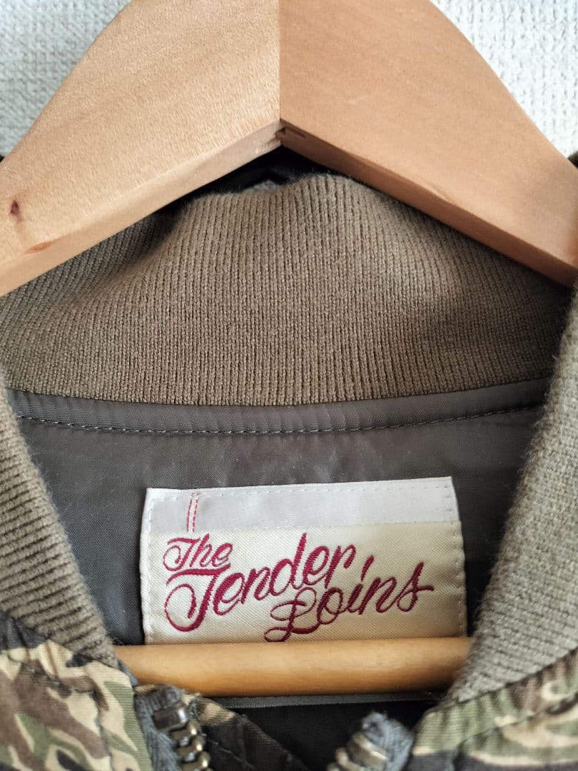 tenderloin テンダーロイン　ジャケット　MA-1 デニム　ダウン