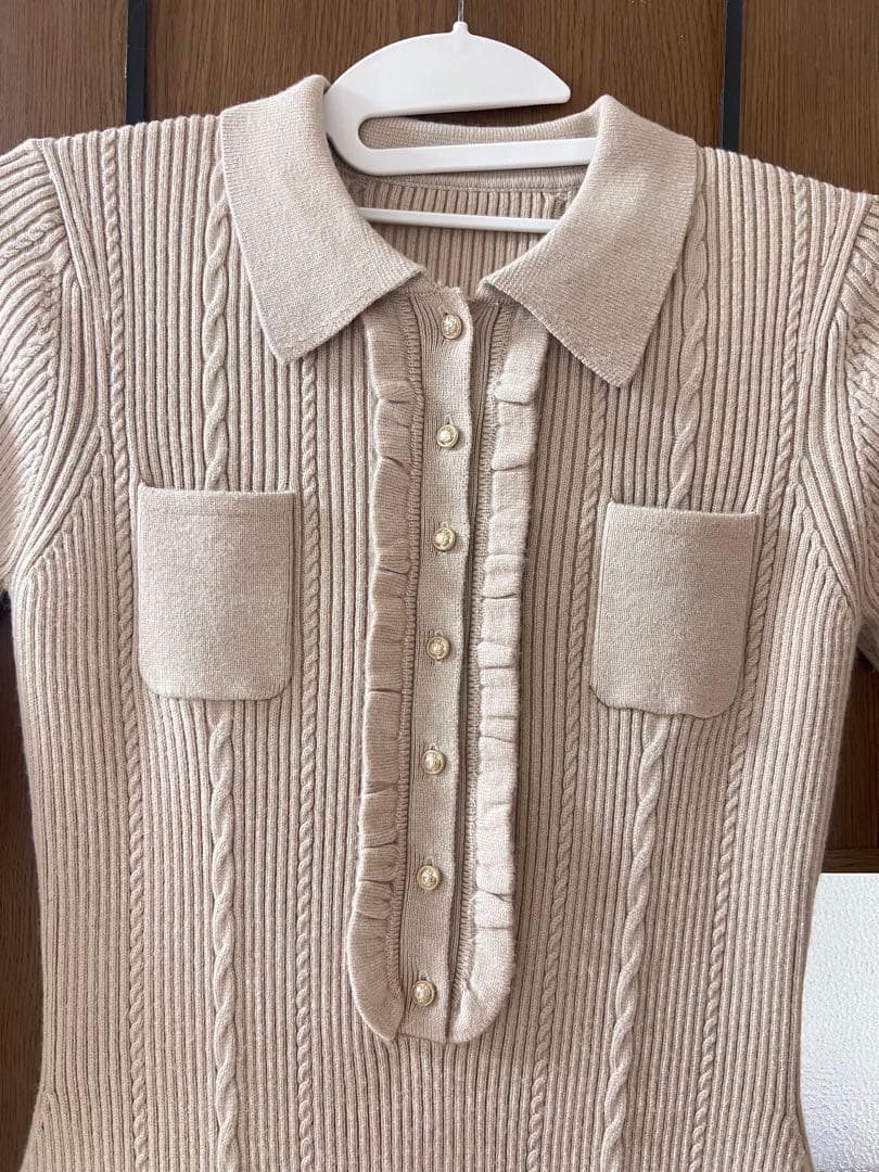 ワンピース margot knit long dress herlipto