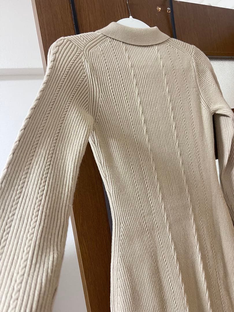 ワンピース margot knit long dress herlipto