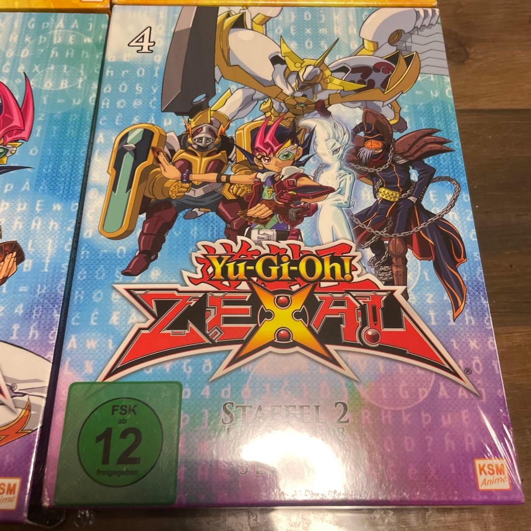遊☆戯☆王ZEXAL」のDVDボックス　ドイツ語版