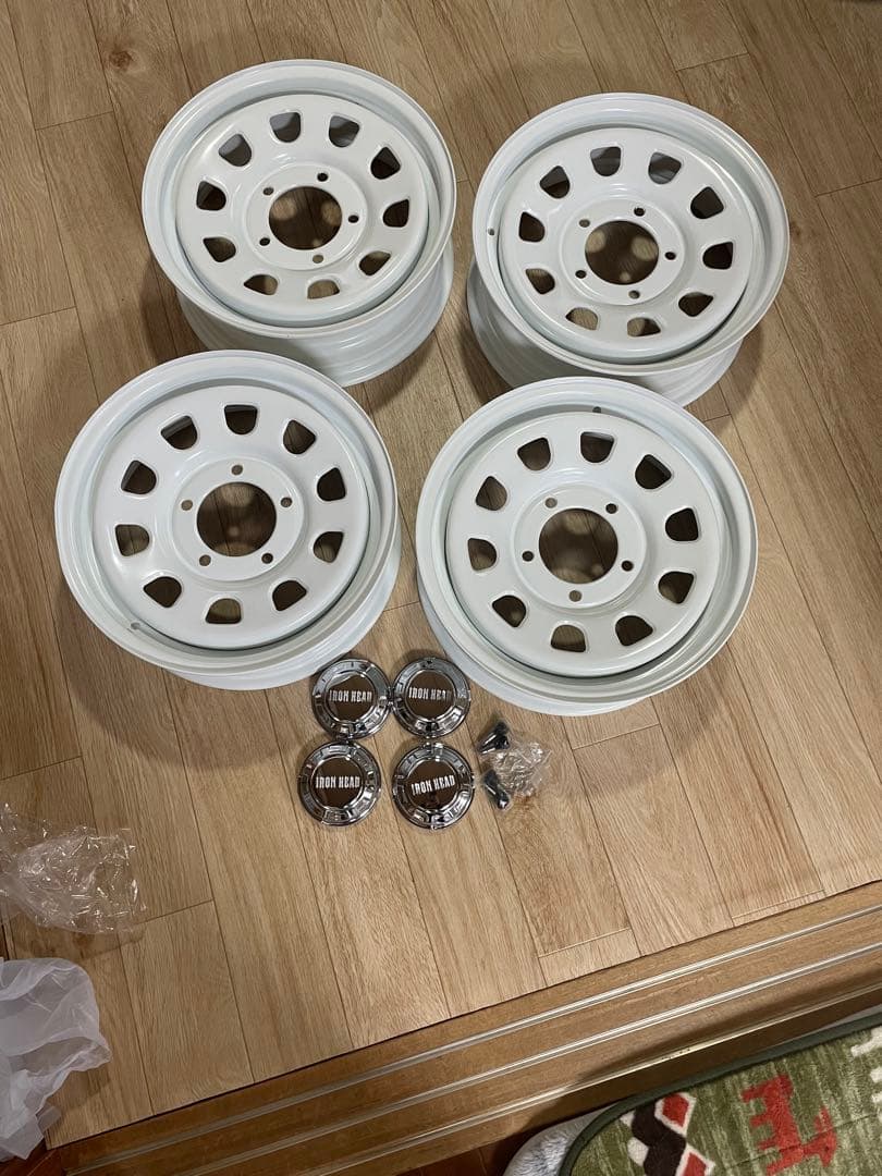 ジムニー16インチ ホワイトホイール 4本 セット