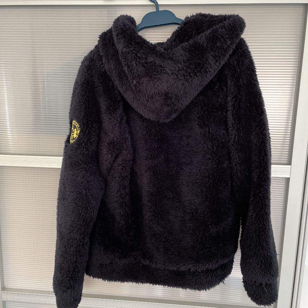 パーリーゲイツ モコモコパーカー 黒