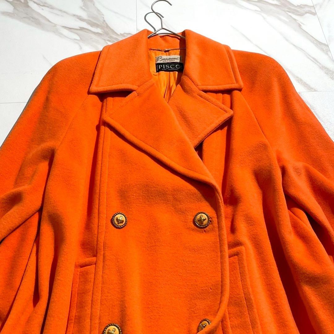 【美品◦カシミヤ100%✨】ベルナスコーニ PISCO ダブルチェスター 2XL