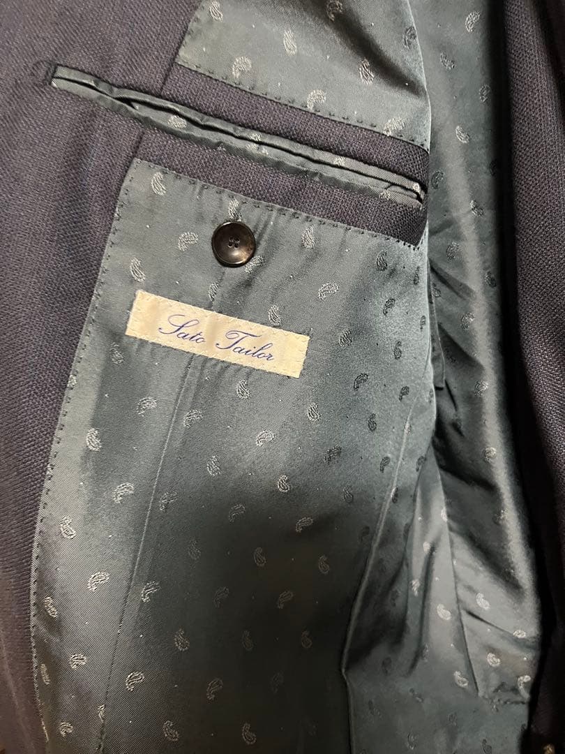 LKさま専用　ビームスF好き必見　サトウテーラー　カシミヤ混ヴィンテージ生地