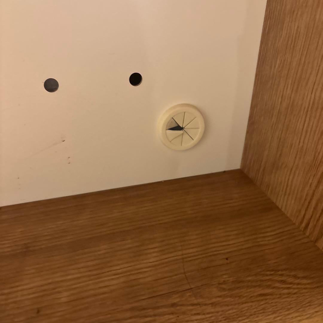 ⭐︎送料込み⭐︎木目調キッチン収納　引き出し　炊飯器置　LOWYA