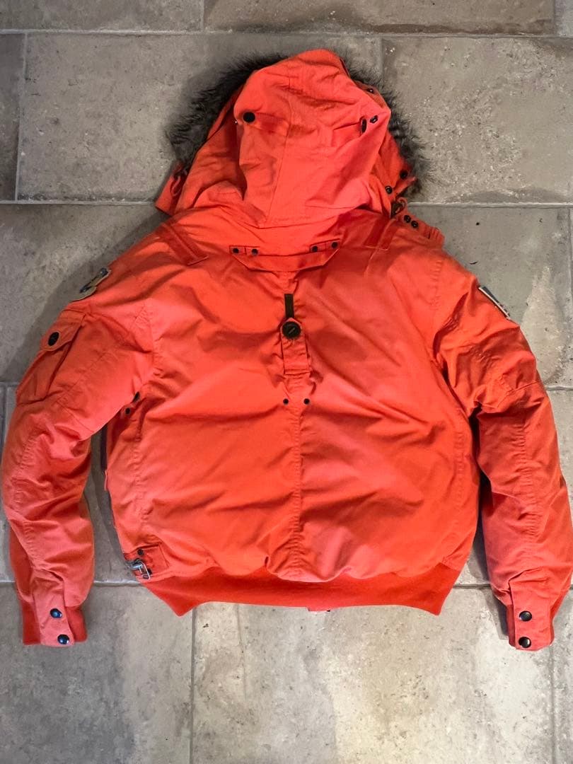 名作　超希少　POLO ラルフローレン　N2B ミリタリーフライトダウン　星条旗