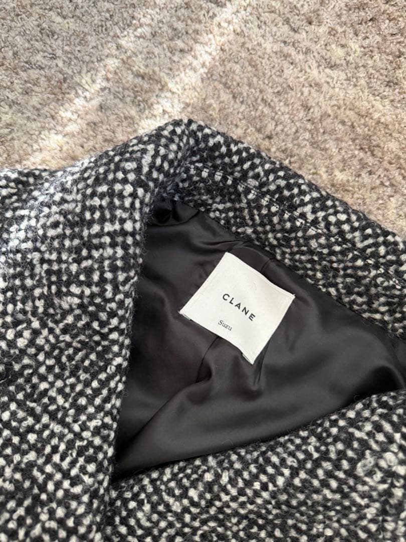 【最安値】　SuzuHirose×CLANE MIXCOLOROVERCOAT