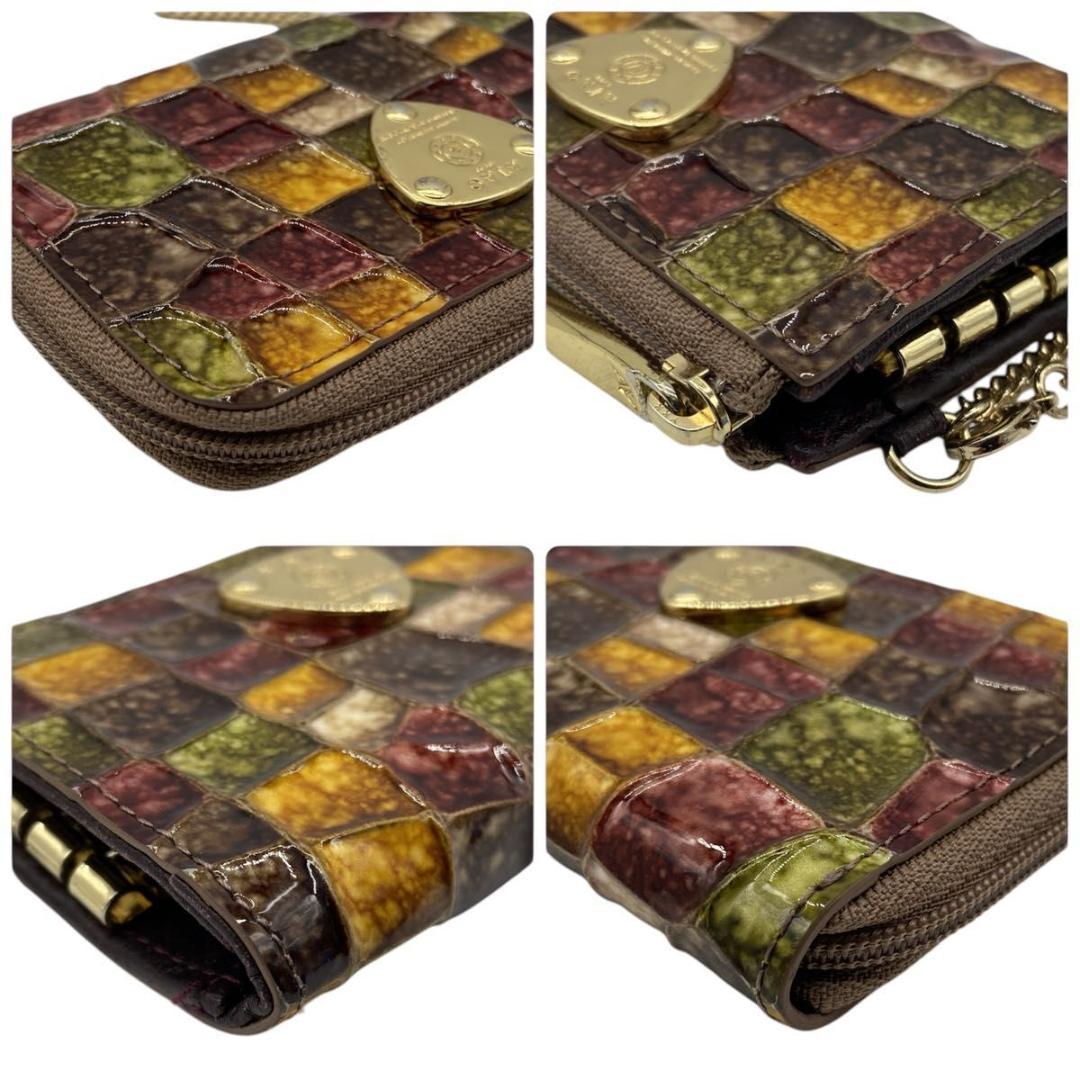 【極美品】アタオ　ベル　ヴィトロ　セピアボルドー　キーケース　ケース　付き