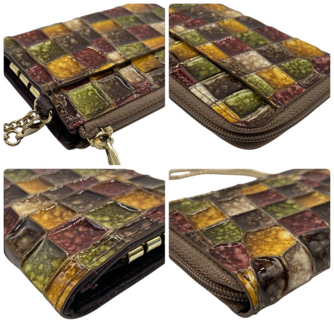 【極美品】アタオ　ベル　ヴィトロ　セピアボルドー　キーケース　ケース　付き