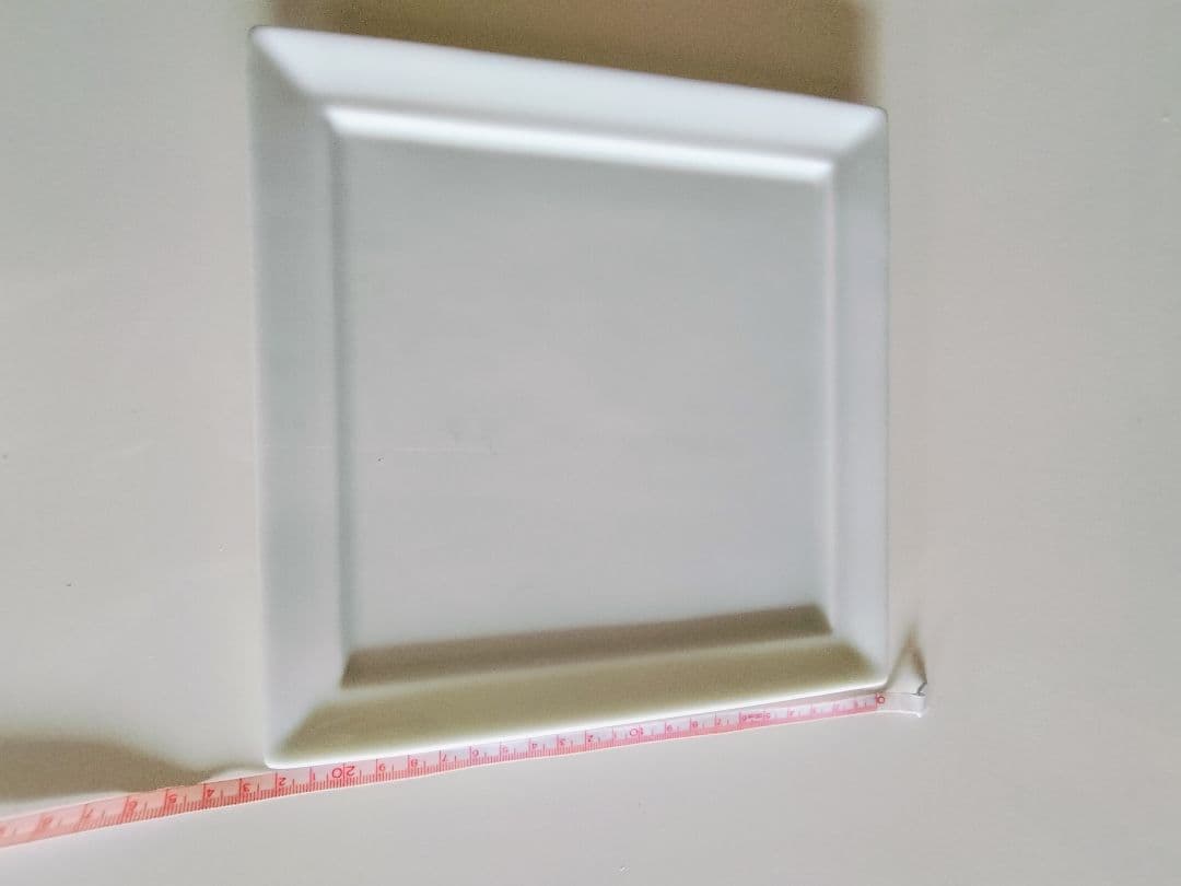 ベルナルド 四角皿 ホワイト 約27cm