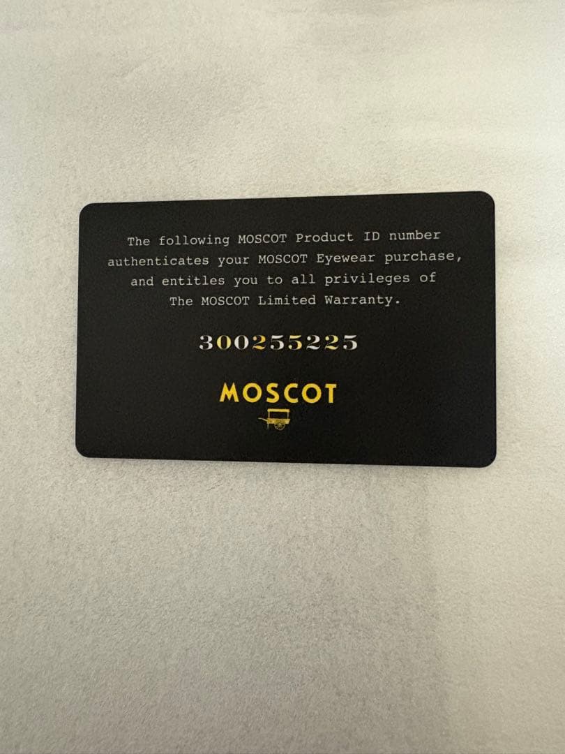 MOSCOT Lemtoshブラックサングス46□24-145 値下げ交渉可能