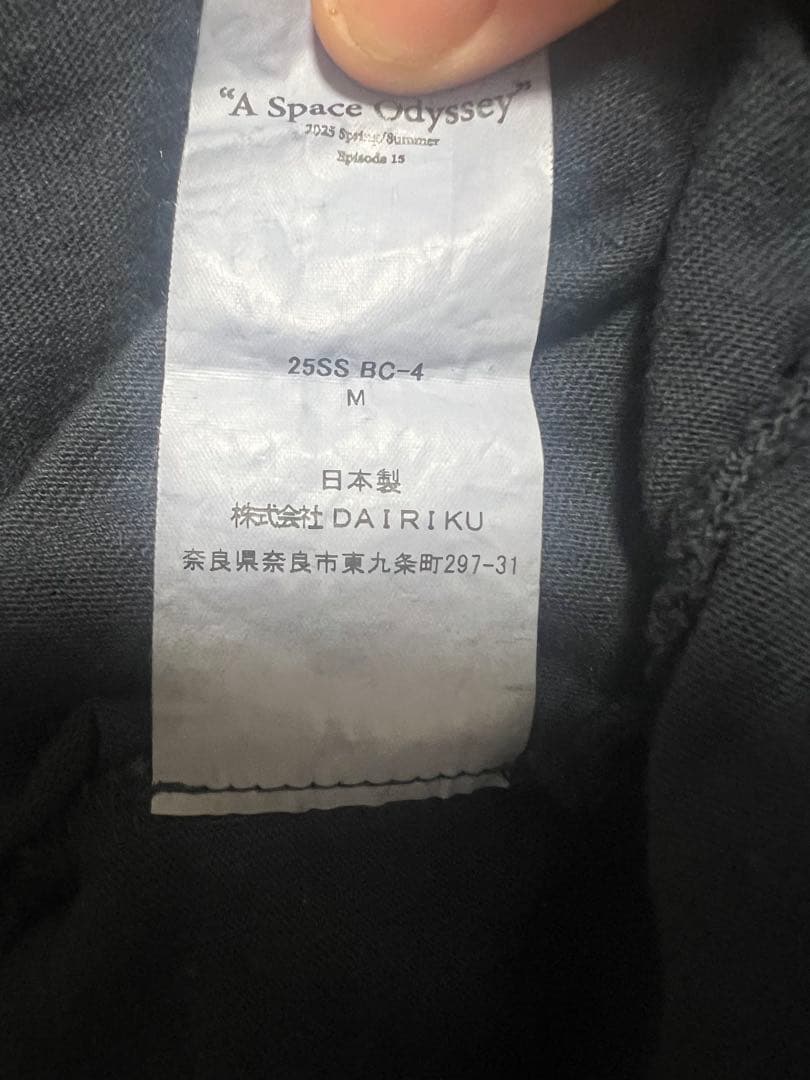 Age factory Dairiku バンT RED Mサイズ　ほぼ新品