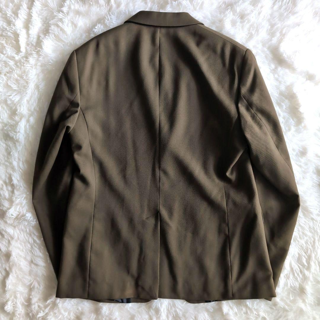美品 ZARA シングル2B スーツ セットアップ L～XL W82cm カーキ