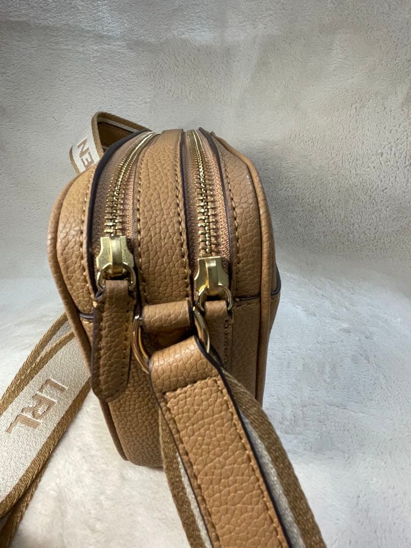 柘榴 　RALPH LAUREN ショルダーバック キャメル