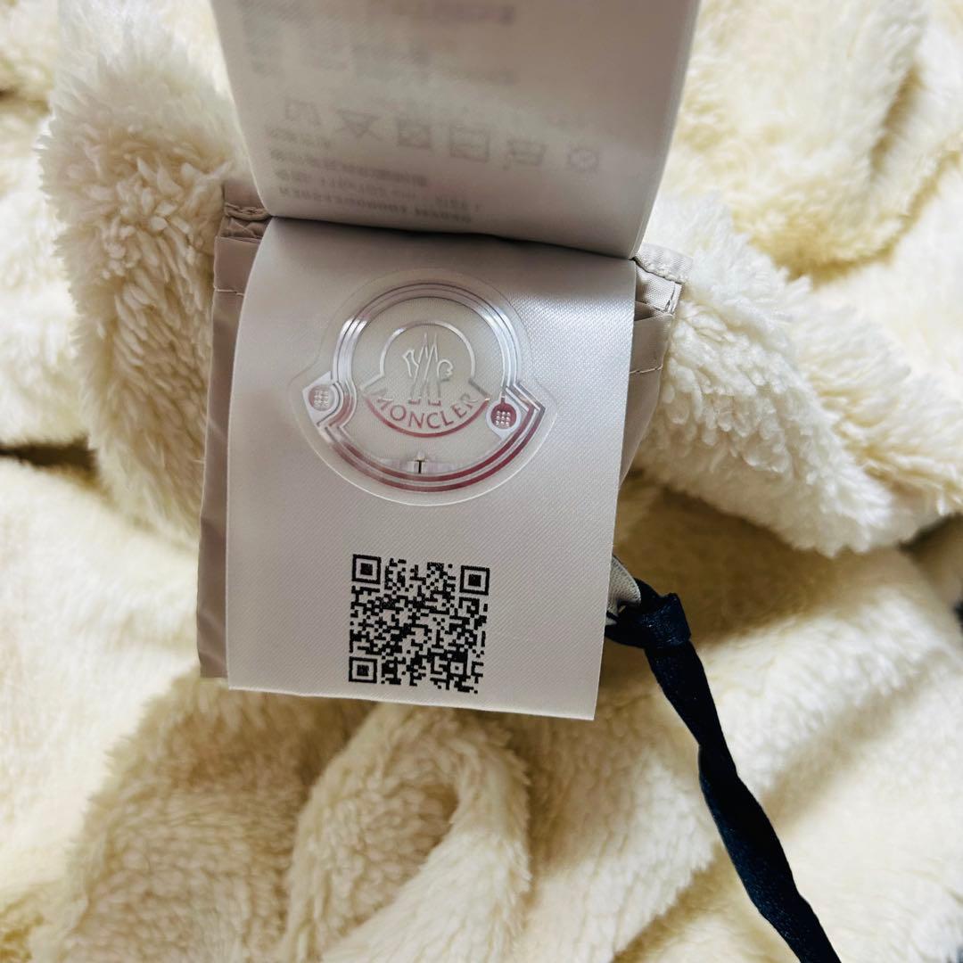 MONCLER フード付きリバーシブルベージュポンチョ新品　未使用　タグ付