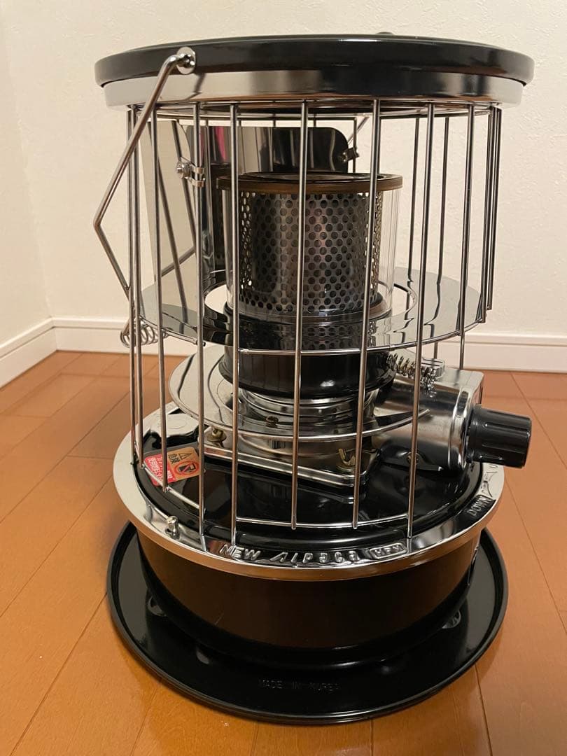 ニューアルパカストーブ　TS-77JS-C ブラック　専用収納ケース反射板、五徳