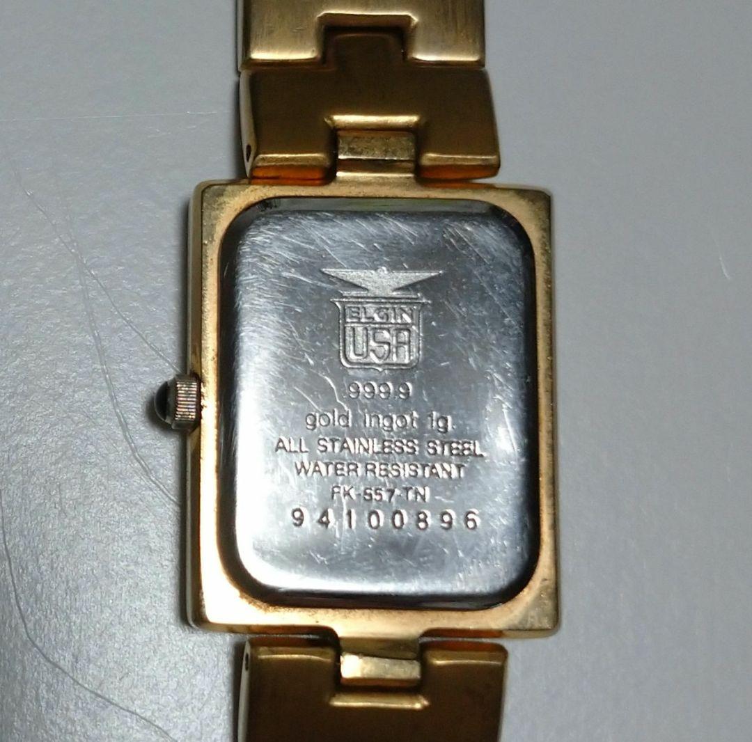 CREDIT SUISSE ELGIN ゴールド時計